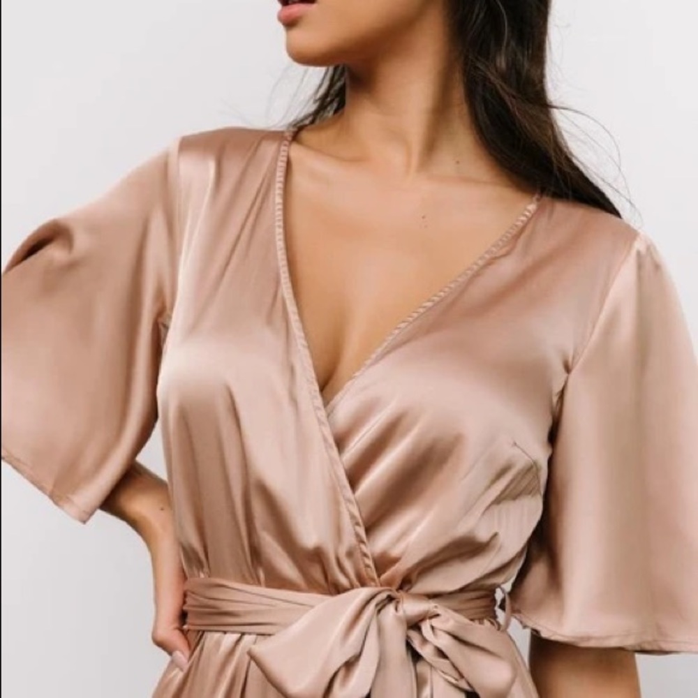 Kensington Satin Maxi Dress